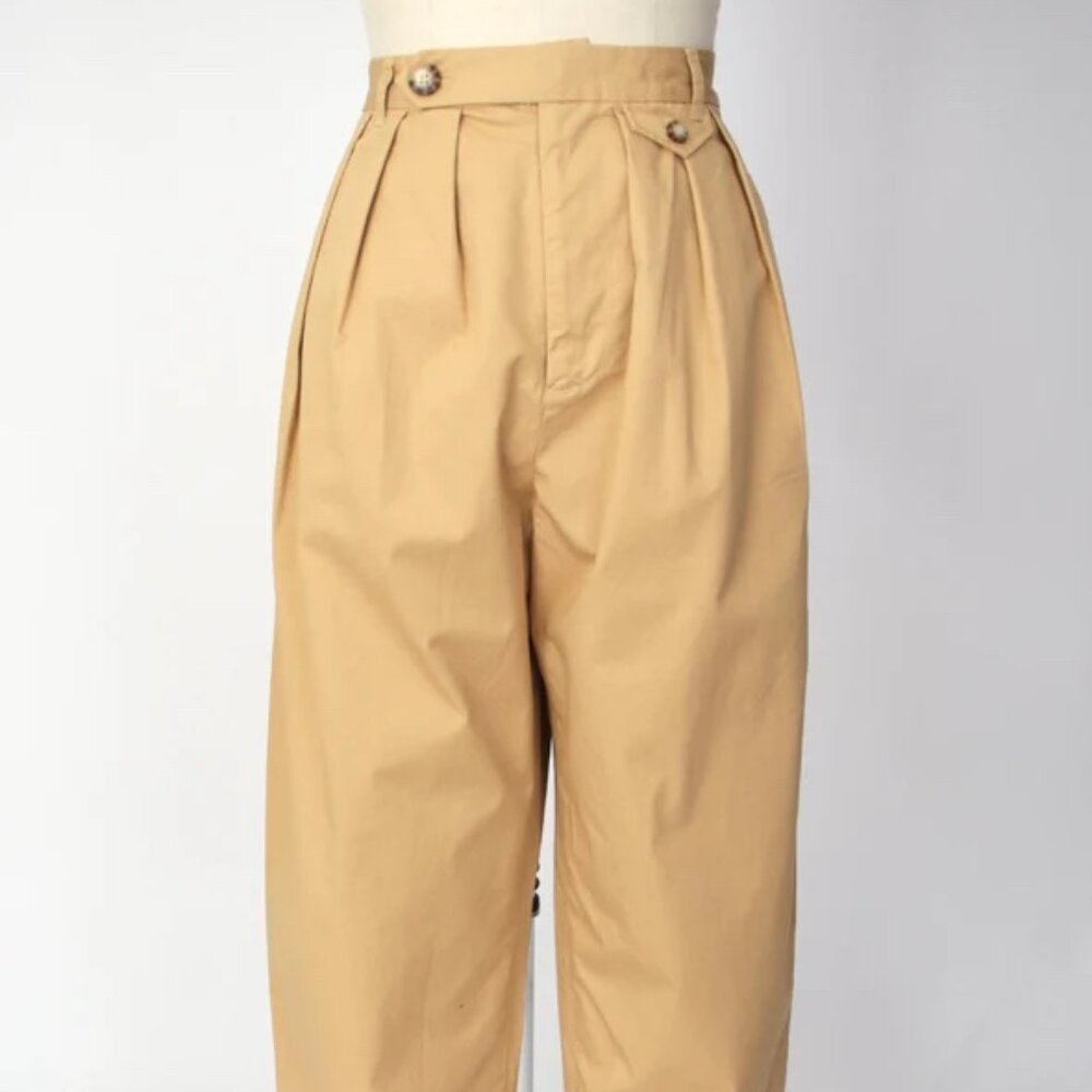 Doen Tan High-Waisted Trousers - Picture 3 of 13